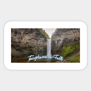 Taughannock Falls Tompkins County New York Sticker